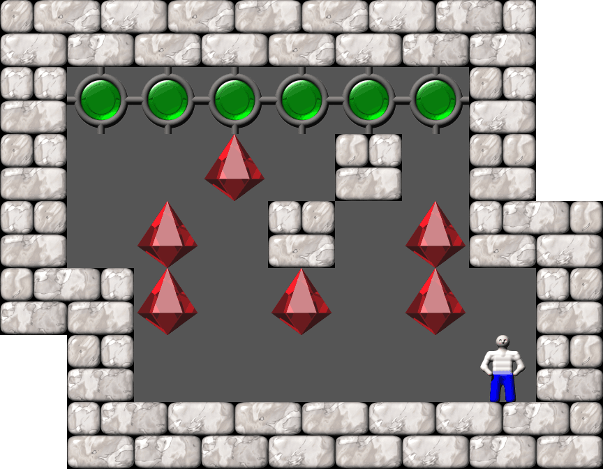 Сокобан Thinking Rabbit Arranged уровень 292
